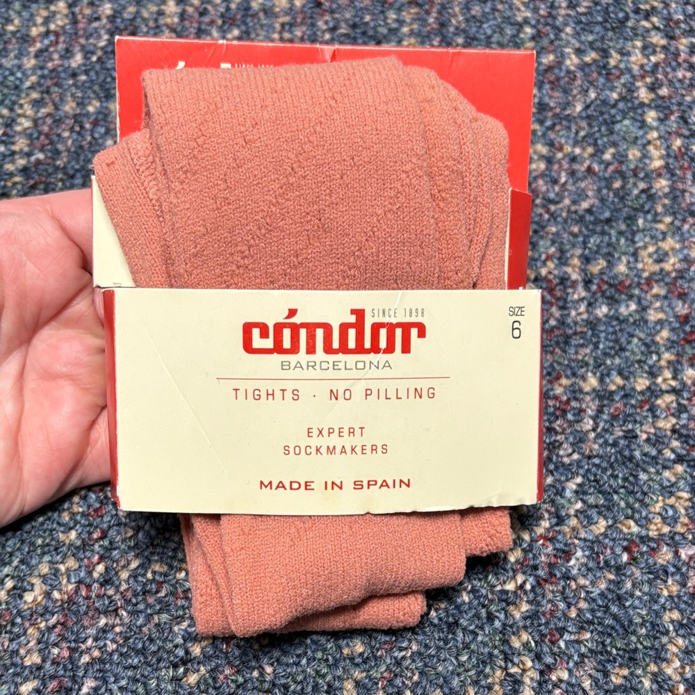New Condor Barcelona tights in pink size 6